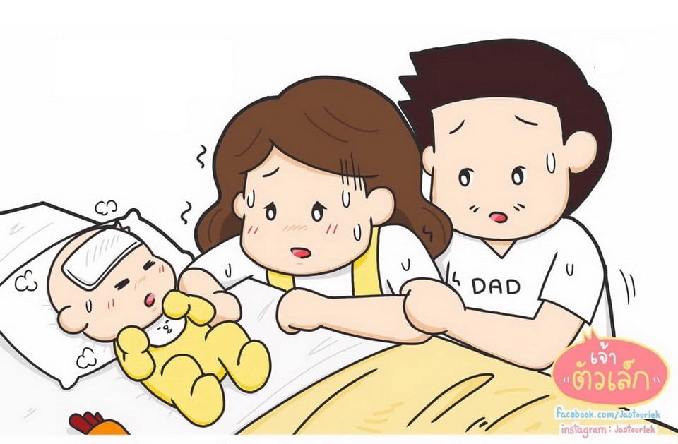 6 เรื่องควรรู้ เมื่อลูกเป็นหวัด - Jaotourlek :: เจ้าตัวเล็ก  เว็ปรู้ใจของคุณแม่ และคนท้อง ::